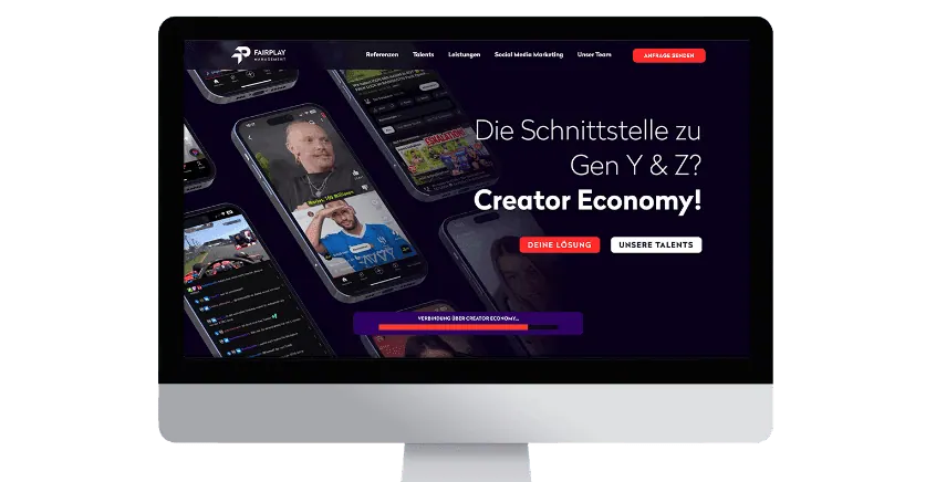 Webdesign Mockup