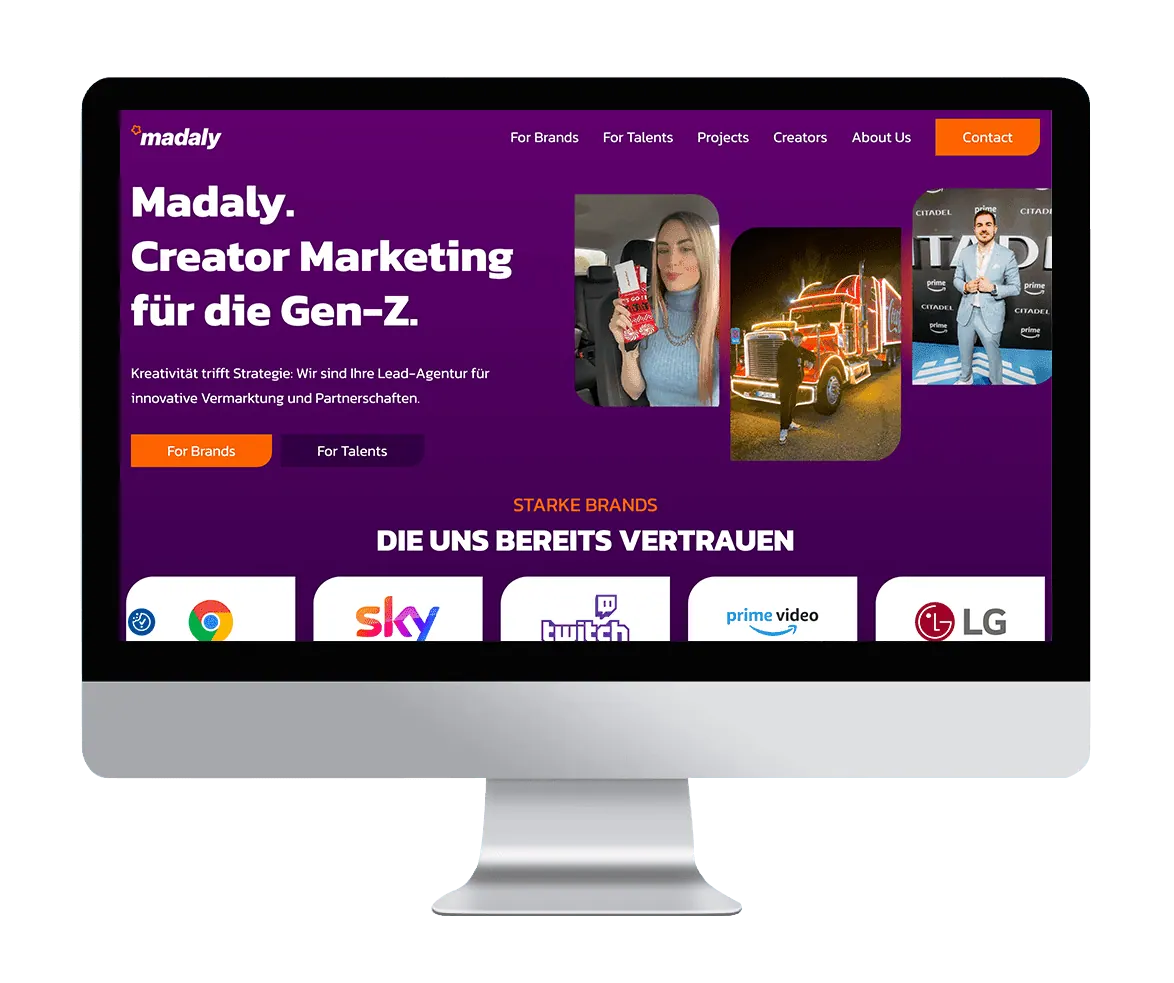 Madaly Creator Management