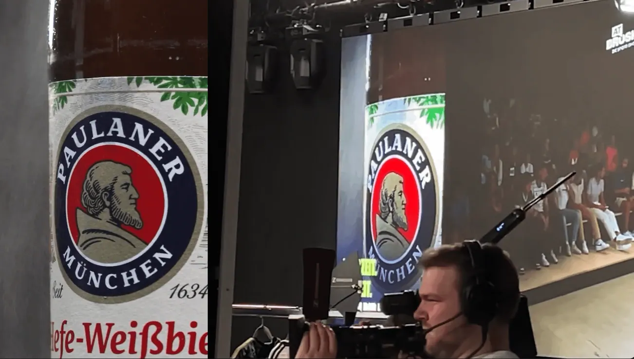 Produktvideo für Paulaner - Standbild aus dem Live-Werbespot